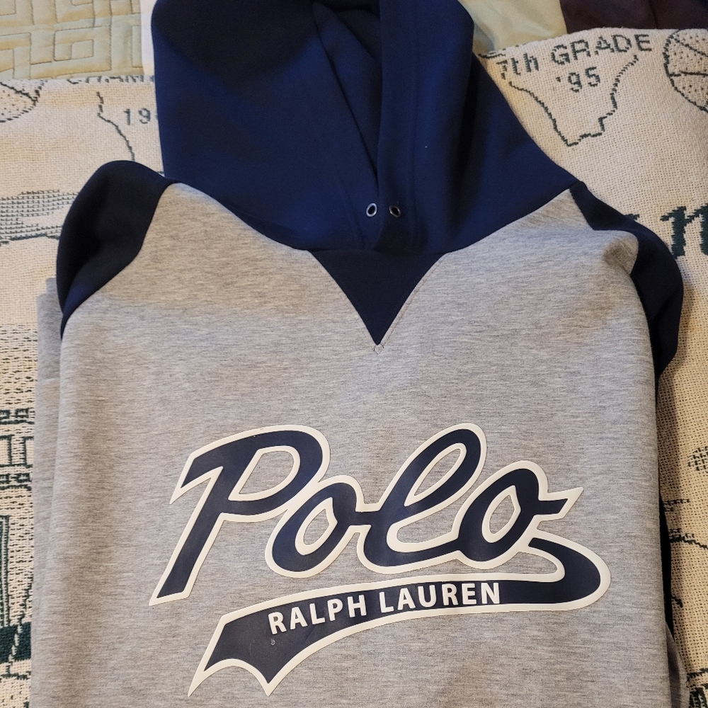 Mens Big and Tall 4XLT Ralph Lauren Polo Hoodie